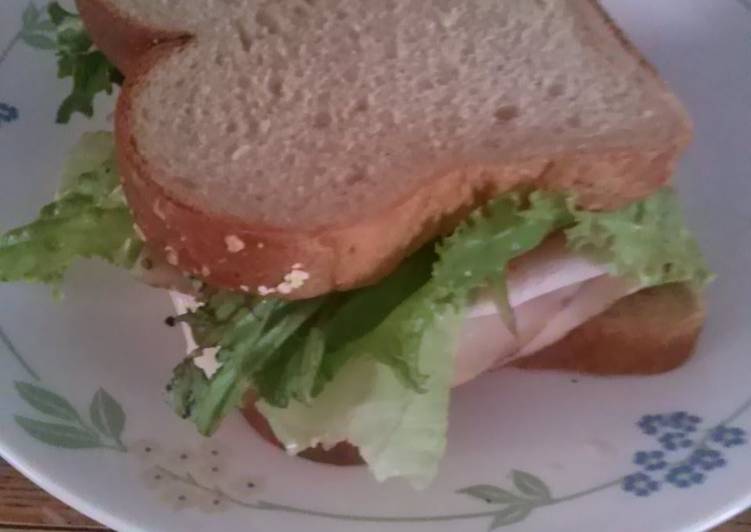 Recipe of Super Quick Homemade Dean&#39;s Hell Raiser Turkey Sandwich