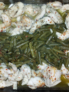 A picture of chicken bake.