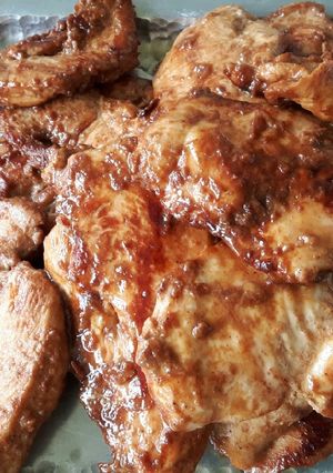 รูปของ ข้าวเหนียวไก่ซอสบาร์บีคิว