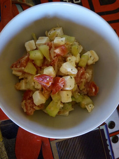 Sopszka saláta recept fotója