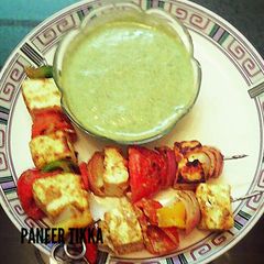 A picture of Paneer tikka.