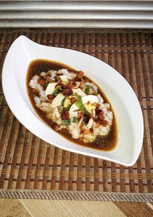 Foto resep Bubur ayam magiccom