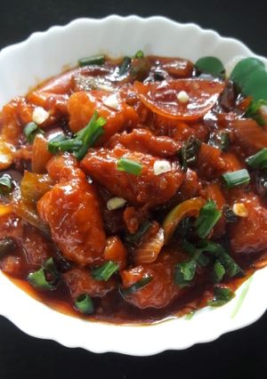 A picture of Fish In Hot Garlic Sauce.