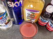 A picture of vodka punch