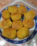 Bánh khoai lang chiên tạo hình