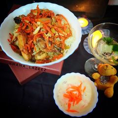 A picture of Afghani pulao.