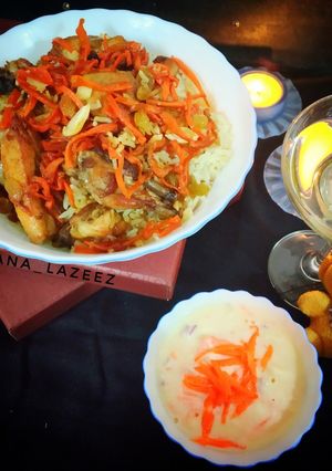 A picture of Afghani pulao.