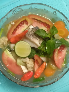 Foto resep Sup ikan gurame tahu sutra