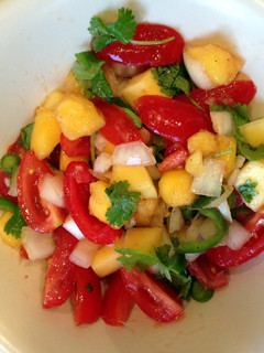 A picture of Fiery mango salsa!!.