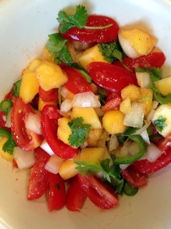 Simple Way Prepare Recipe Fiery mango salsa!! that is Perfect, Appealing}