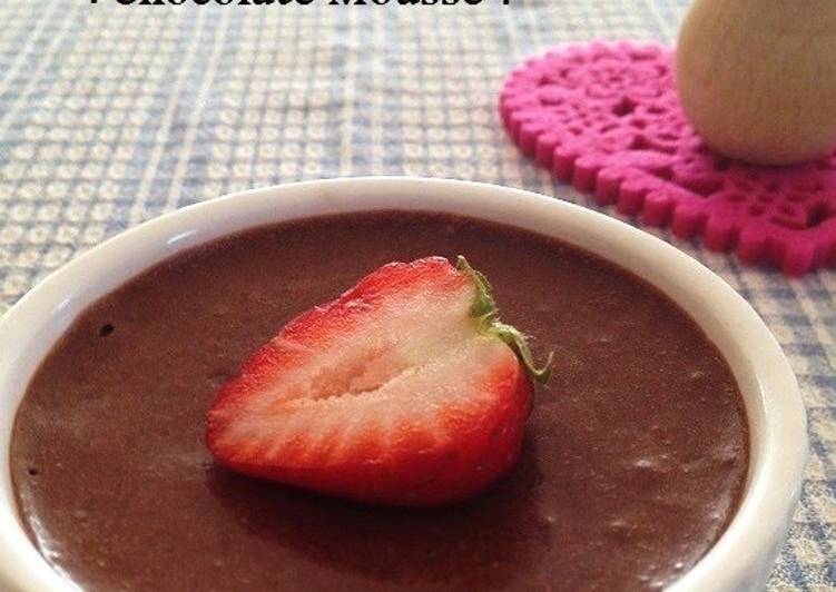 Steps to Make Ultimate Made with Strained Yogurt: Simple and Rich Chocolate Mousse