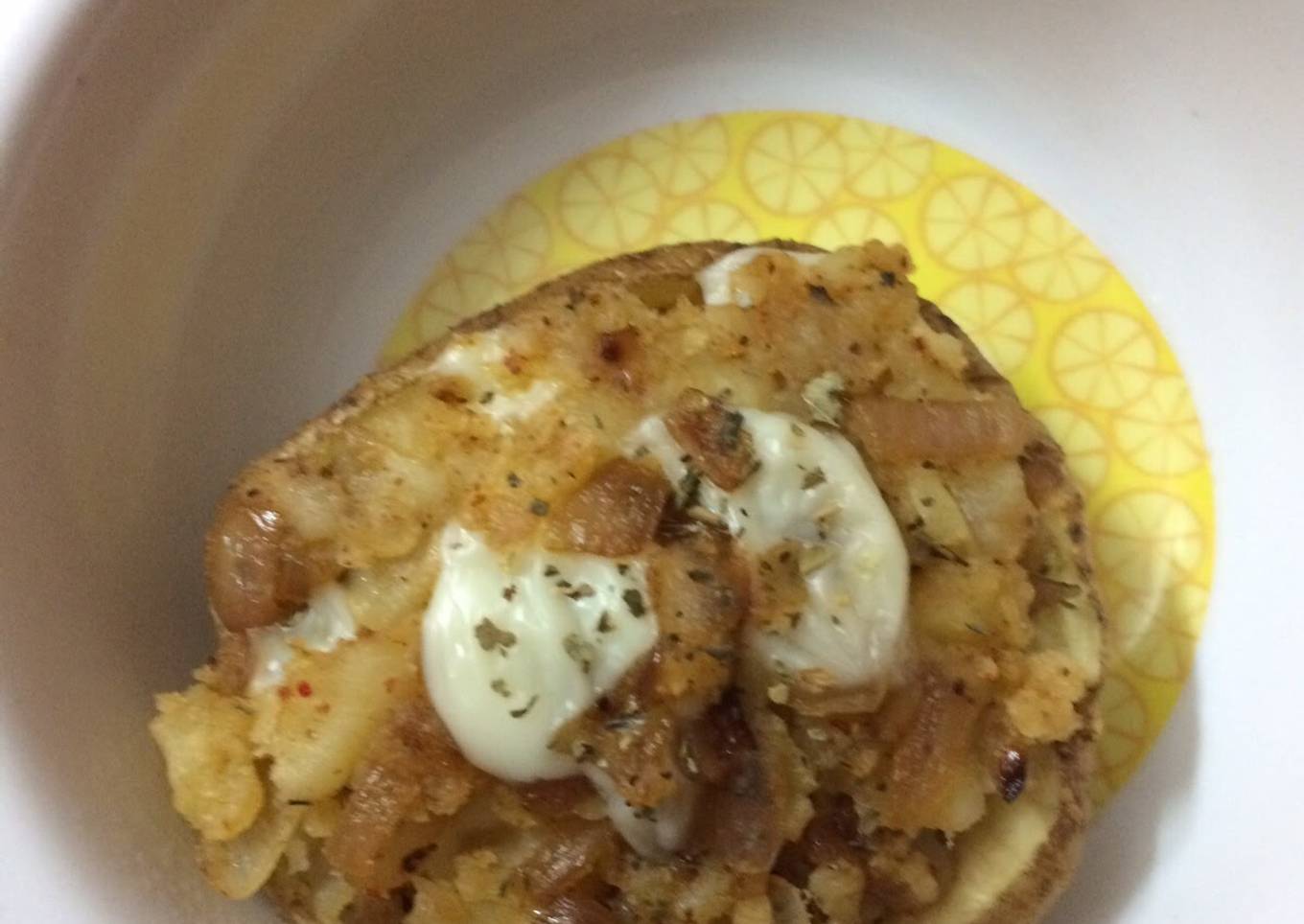 Indian Baked Potato