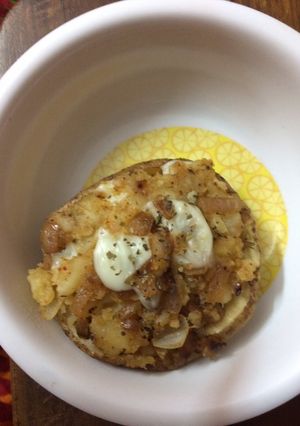 A picture of Indian Baked Potato.