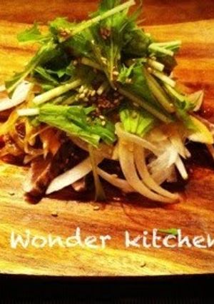 A picture of Seared Bonito with Garlic - Chinese Flavor.