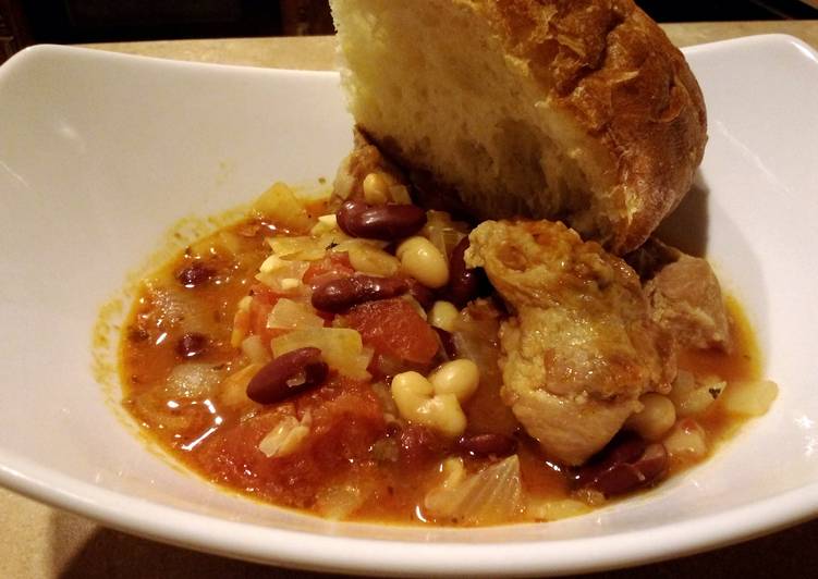 Recipe of Ultimate Italian style pork and beans