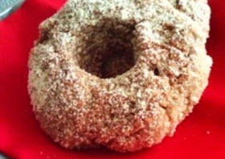 Recipe of Perfect Baked Rice Flour and Okara Donuts with Brown Sugar &amp; Kinako