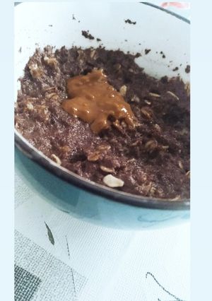 Una foto de Gachas de avena y chocolate