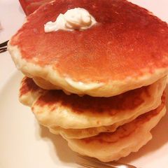 A picture of Bread Flour Pancakes.