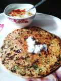 Dhaniya mooli parathe