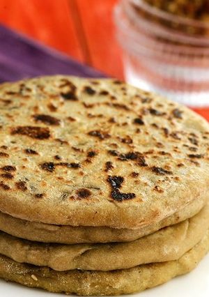 A picture of Puran Poli.
