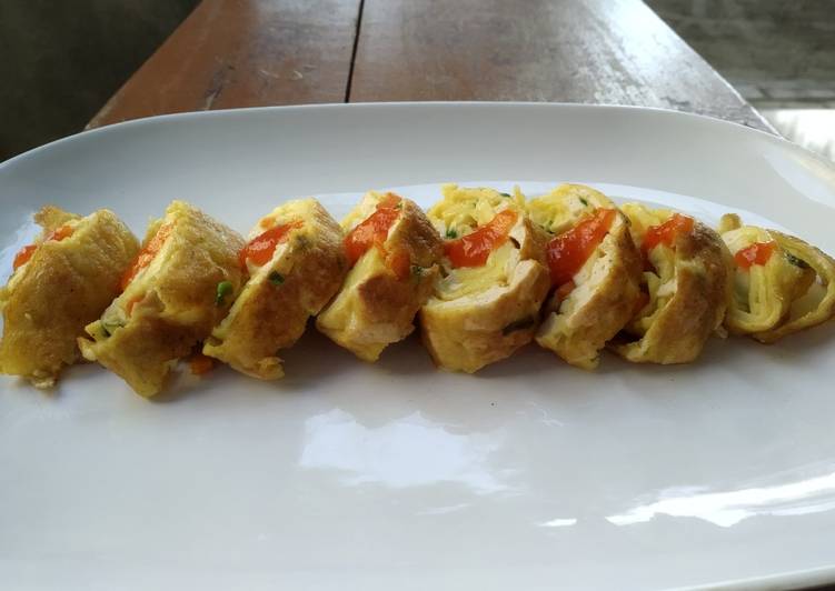 Telur gulung Korea ala kadarnya