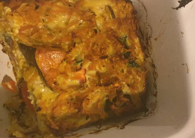 Steps to Make Ultimate Frittata x Pumpkin x Cumin