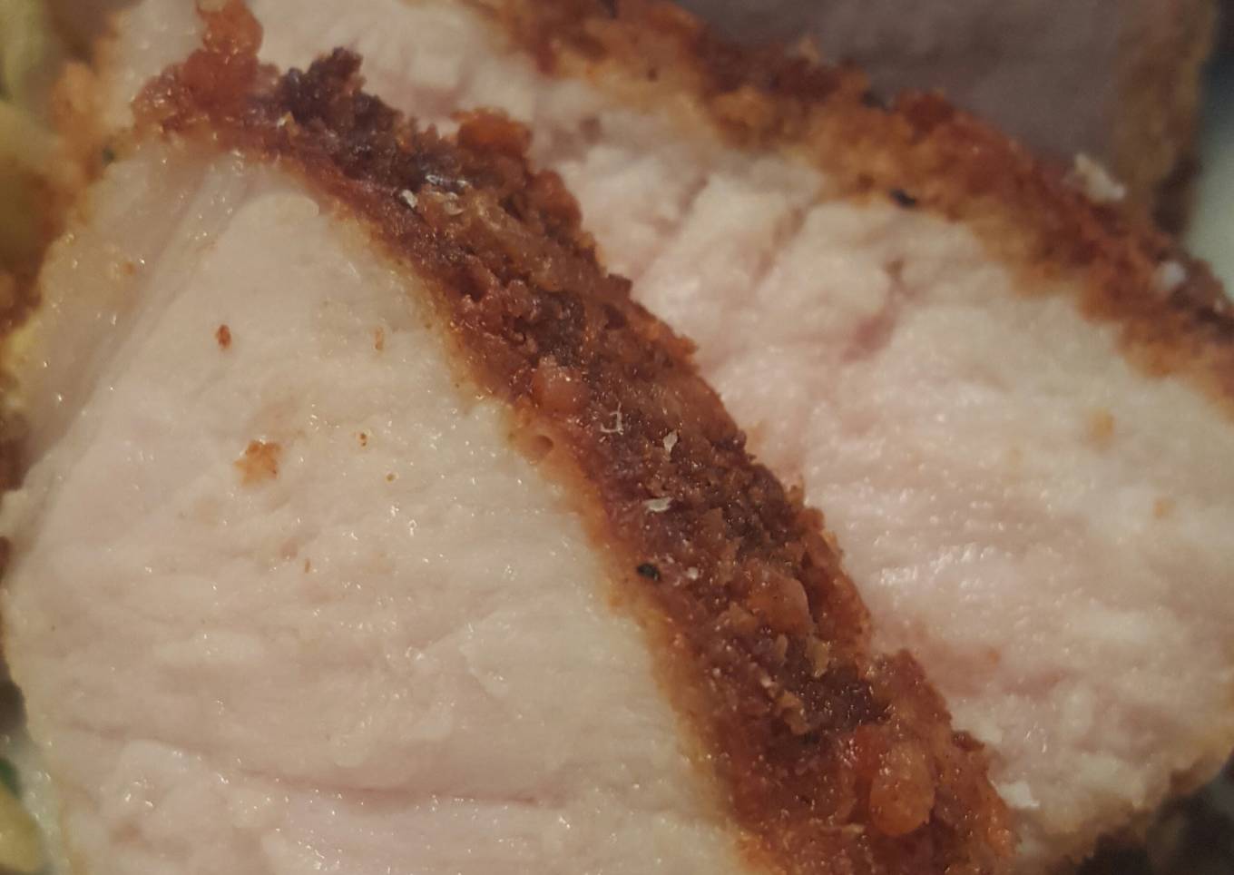 Pork Chops with Parmesan Cheese