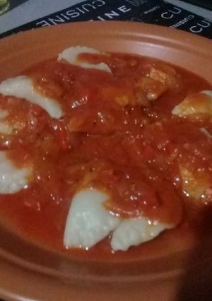 Una foto de Pastas caseras con relleno calabaza!!! Masa sin huevossss!!