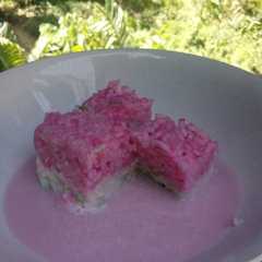 รูปของ Tape nasi kuah santan