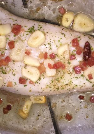 A picture of Super Easy Baked Hake.