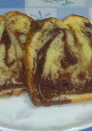 A picture of Fast & Easy Marbled Cake.