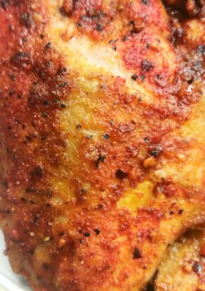 A picture of Sriracha Roasted Chicken Breast.