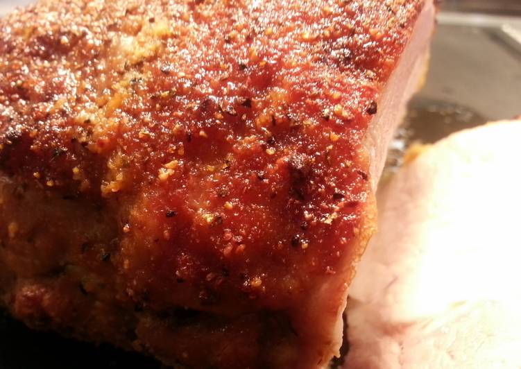 Honey-Bacon Pork Roast