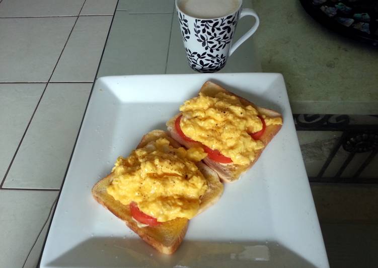 Easiest Way to Prepare Quick Soft Scrambled Eggs - Cafe quality