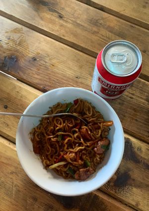 A picture of Stirfry Sweet & Spicy Noodles.