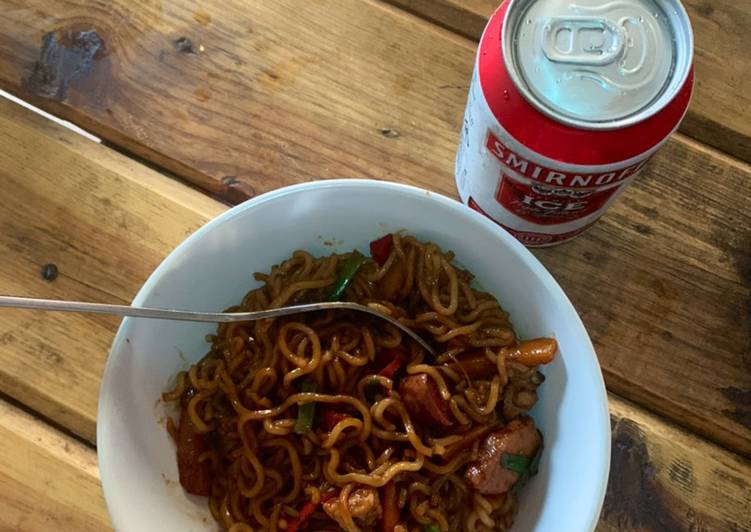Simple Way to Make Favorite Stirfry Sweet &amp; Spicy Noodles