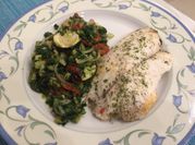 A picture of recipes using frozen fish fillets