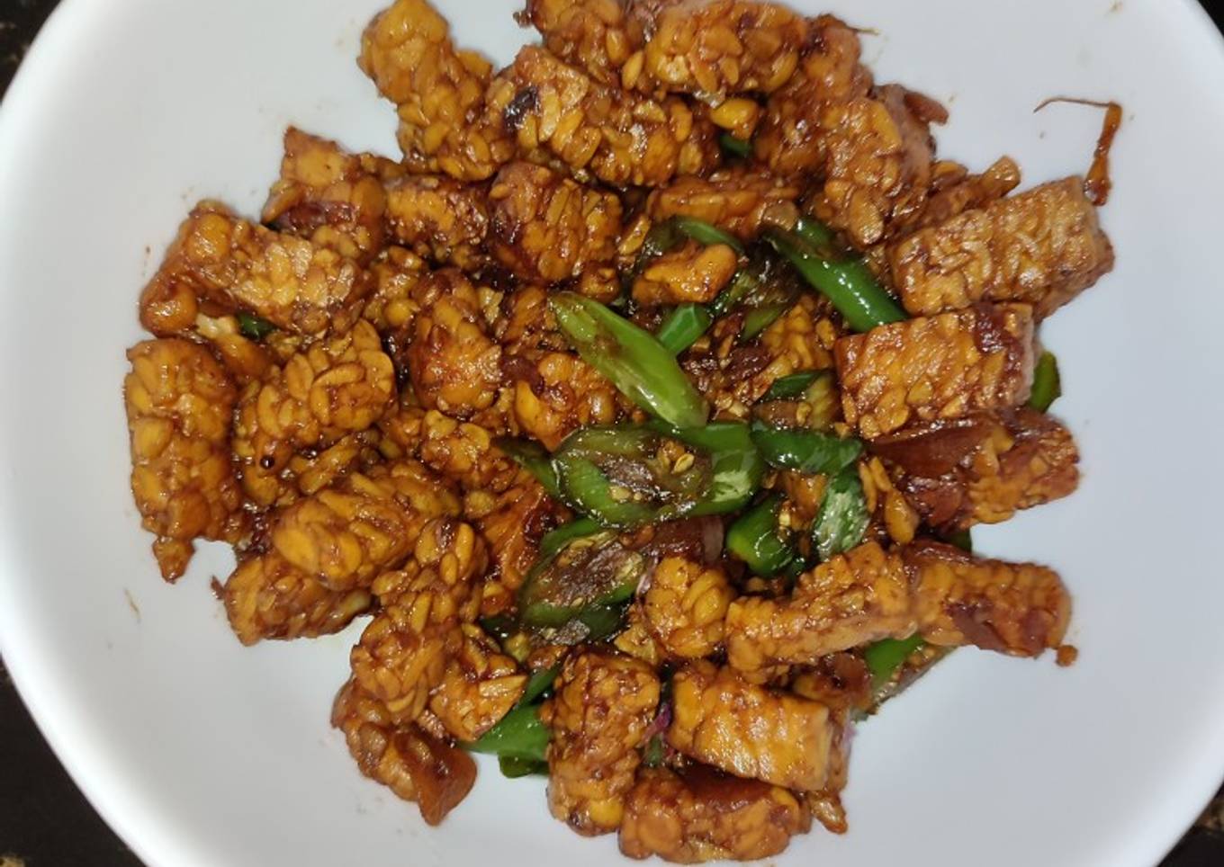 Tumis Tempe Kecap