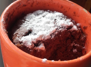 Una foto de Torta en taza sin huevo en 1 minuto