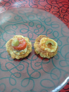 Una foto de Falafel quesosos al horno!!!