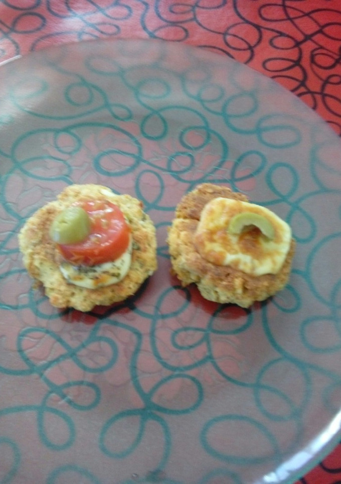 Una foto de Falafel quesosos al horno!!!