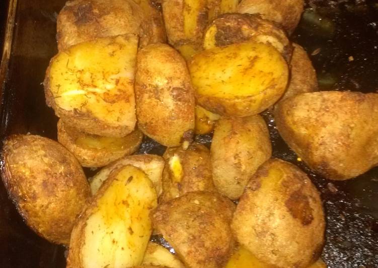 Easiest Way to Make Speedy Roasted potatoes