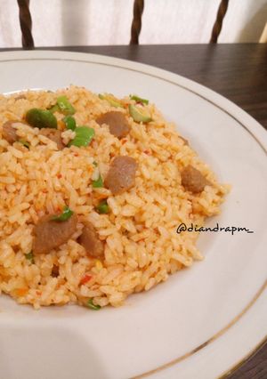 Foto resep Nasi Goreng Petai Bakso