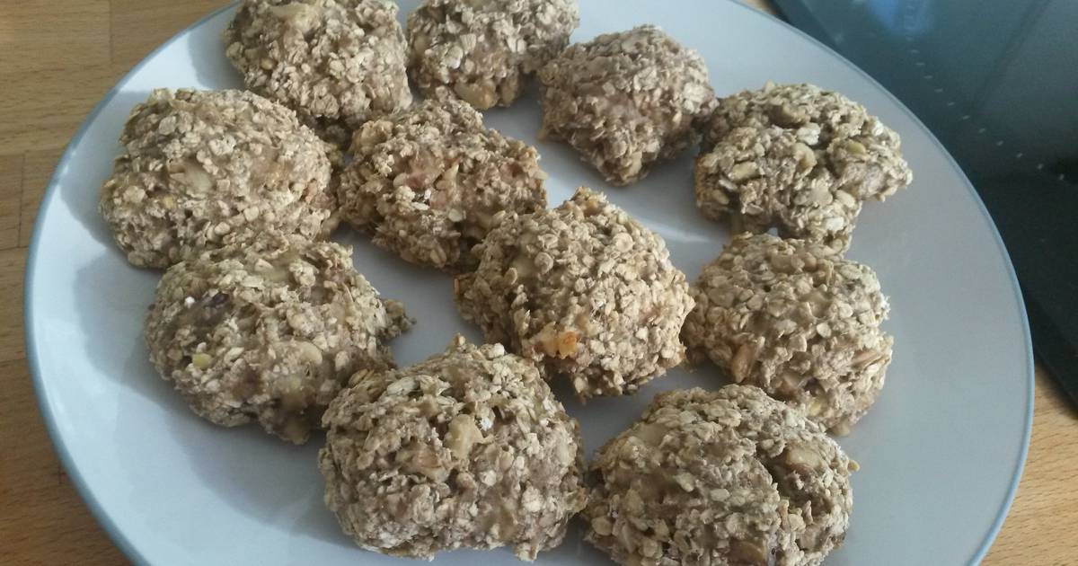 Robin's No White Sugar/Flour Banana Nut Cookies Recipe by Robin Cookpad