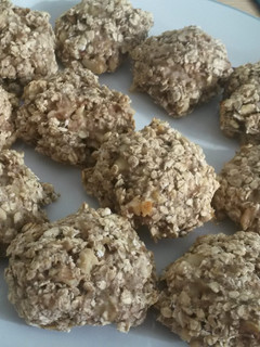 A picture of Robin's No White Sugar/Flour Banana Nut Cookies.