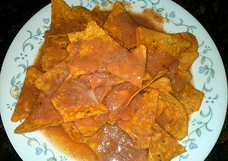 Steps to Cook Favorite Doritos Sour and Spicy Drizzle