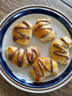 A picture of Pillsbury Chocolate - Raspberry Hearts.