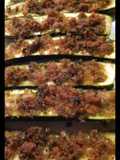 AMIEs ZUCCHINI al FORNO(Baked Courgettes with Mint and Garlic Stuffing)