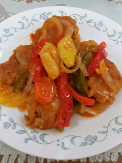 Foto resep Ayam Goreng Tepung Asam Manis