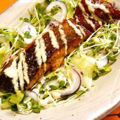 A picture of Salmon Lemon Teriyaki.